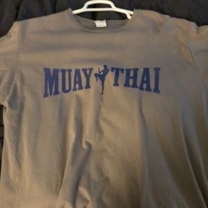 Muay Thai tee shirt by Port& Company XXL